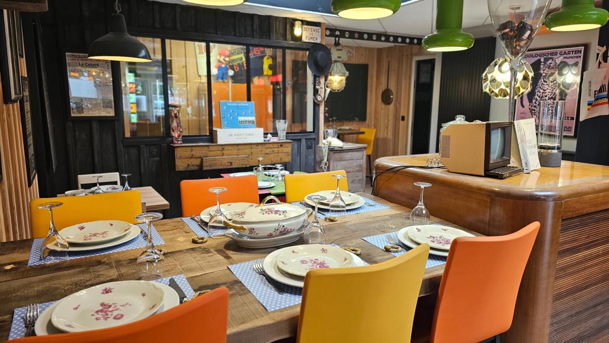Au P'Tit Quinquin Hotel Ceaux Bagian luar foto